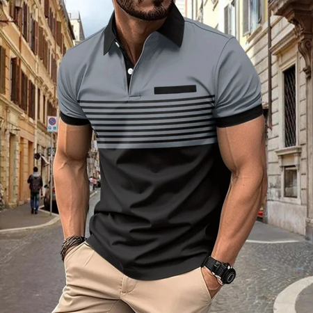 Polo de Sport Pour Homme - Summit - Poppy™